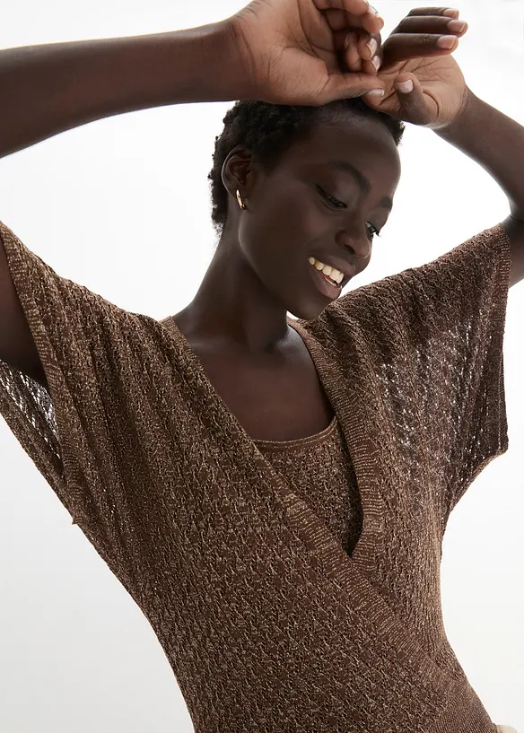 Pull ajouré, bonprix