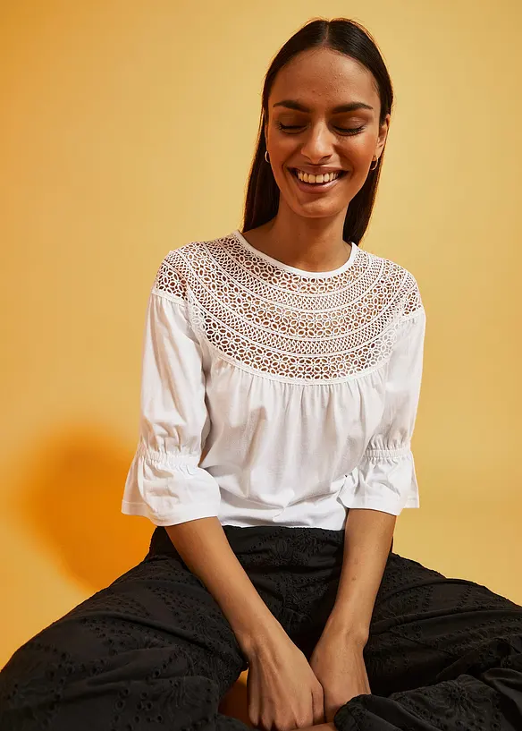 Shirt aus Viskose-Mix, bonprix