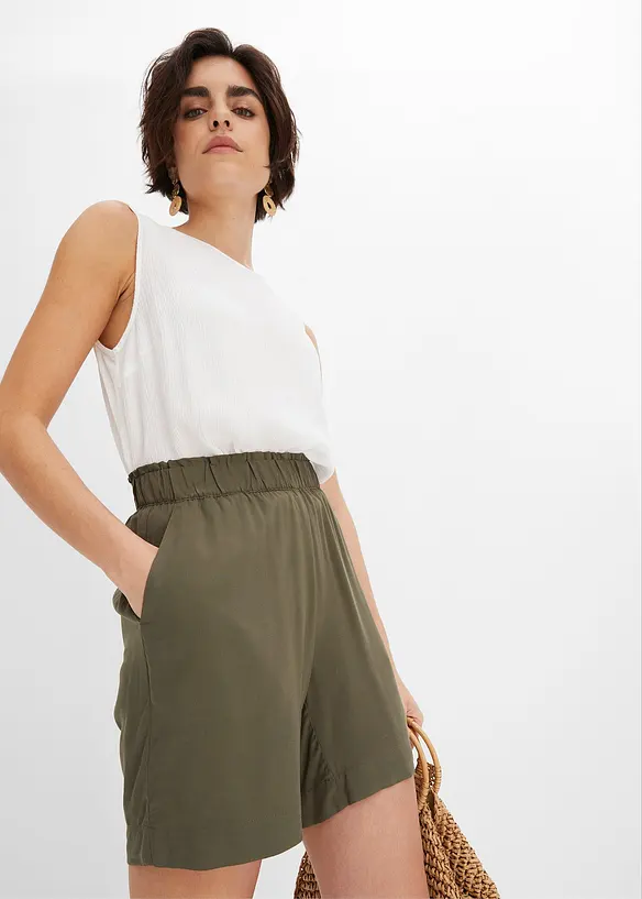 Schlupf-Shorts aus Viskose, bonprix