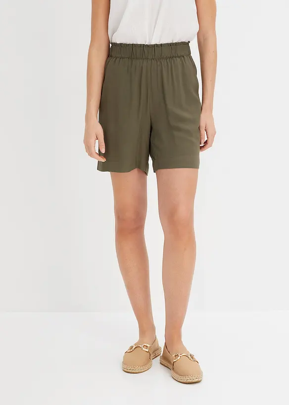 Schlupf-Shorts aus Viskose, bonprix