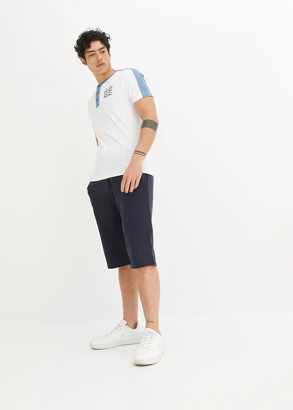 Bermuda long en molleton, bonprix