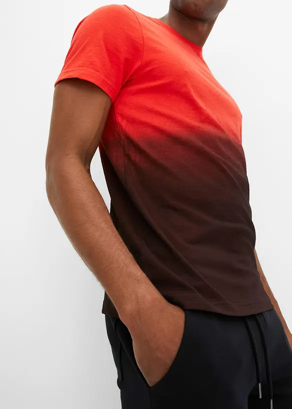 T-shirt 100% coton, Slim Fit, bonprix