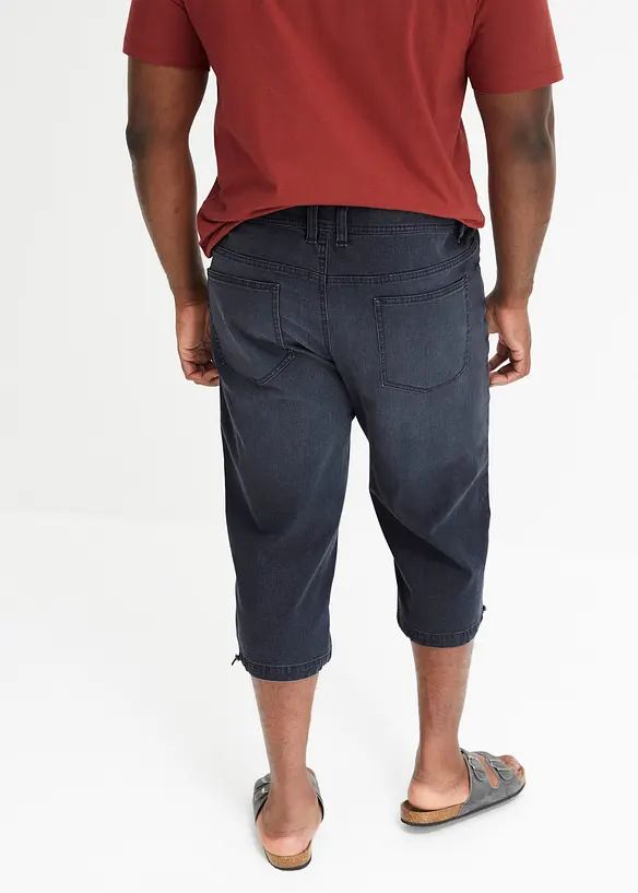 Jean 3/4 extensible, Regular Fit avec taille confortable, John Baner JEANSWEAR