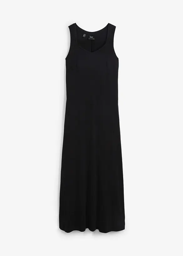 Robe longue en coton et viscose, bonprix