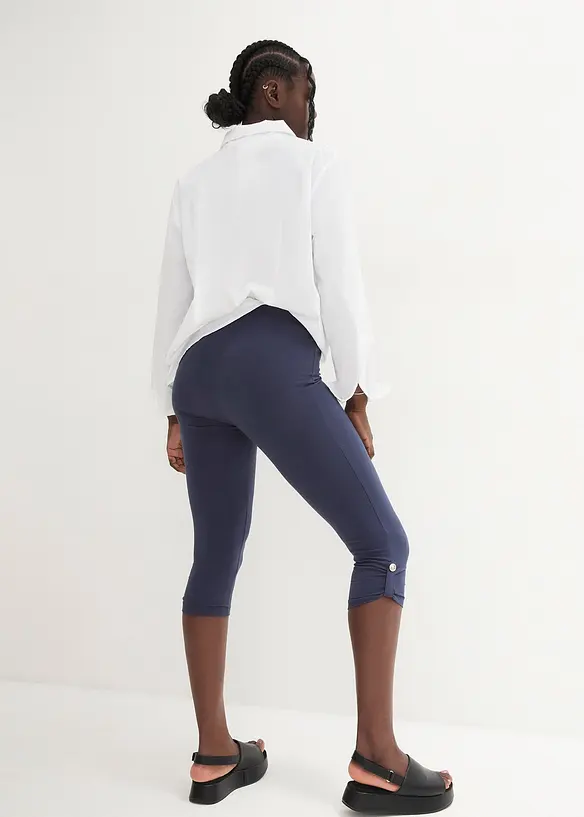 Legging 3/4 en coton, bonprix