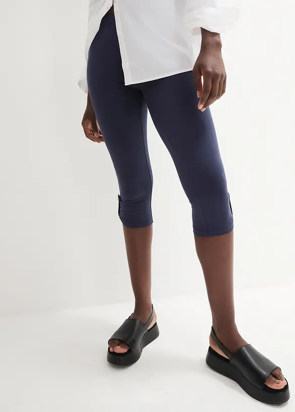 Legging 3/4 en coton, bonprix