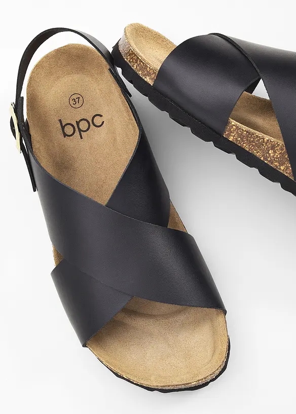 Sandalen aus Leder, bonprix