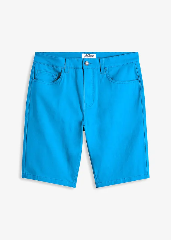 Stretch-Jeans-Bermuda, Classic Fit, bonprix