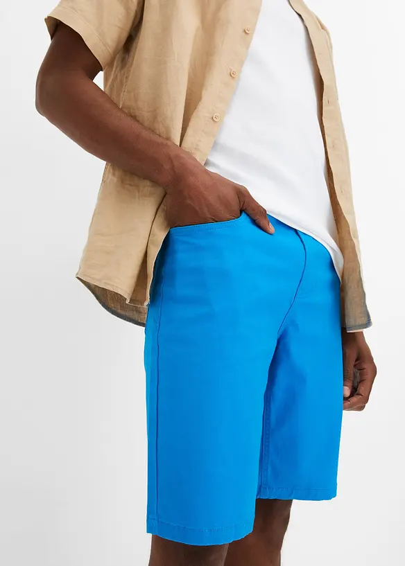 Stretch-Jeans-Bermuda, Classic Fit, bonprix