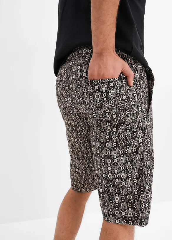 Leinen - Chino-Bermuda, bonprix