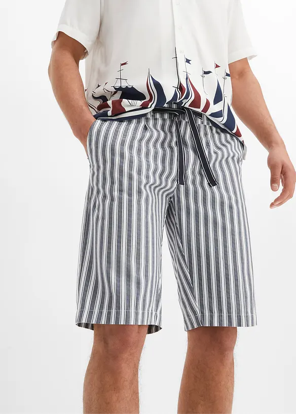 Bermuda chino à pinces, bonprix