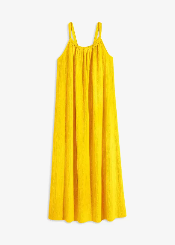 Trägerkleid aus leichtem Crêpe, bonprix