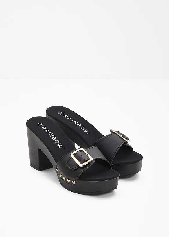 Mules sabots à talons, bonprix