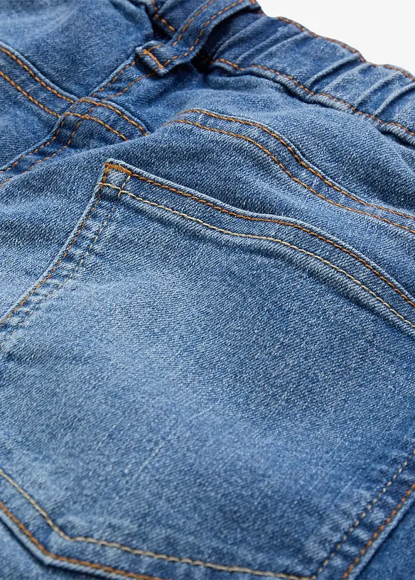 Jegging à taille mi-haute et élastiquée, bonprix