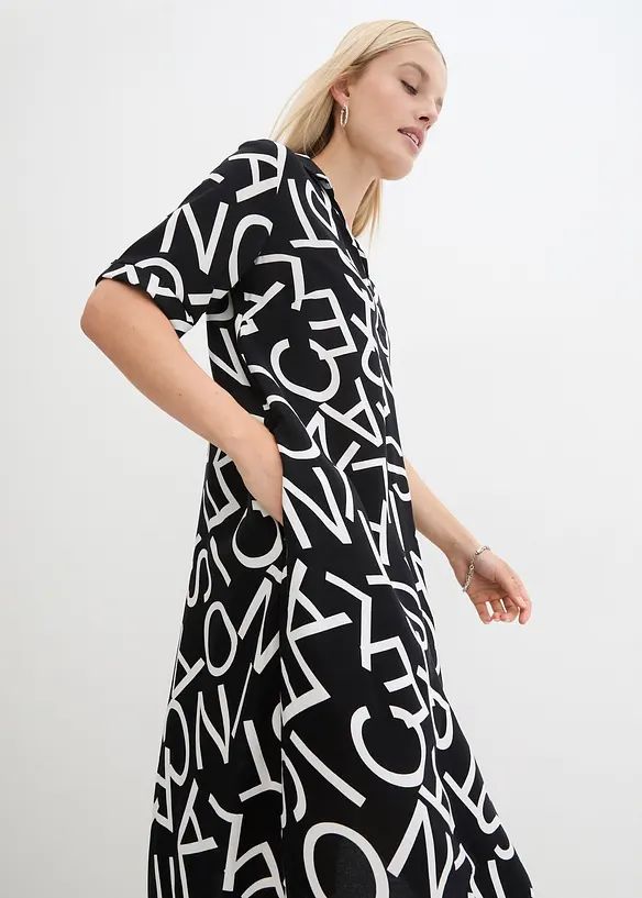 Robe en viscose fluide, bonprix