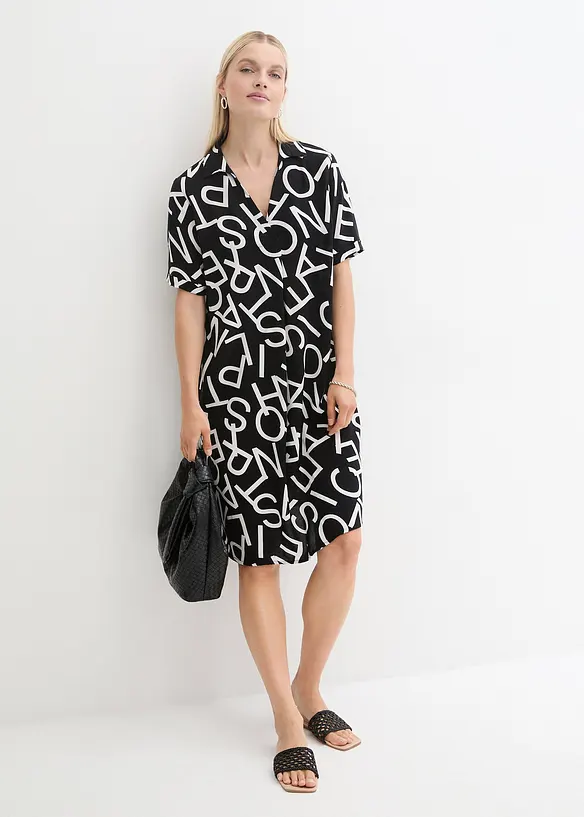 Robe en viscose fluide, bonprix