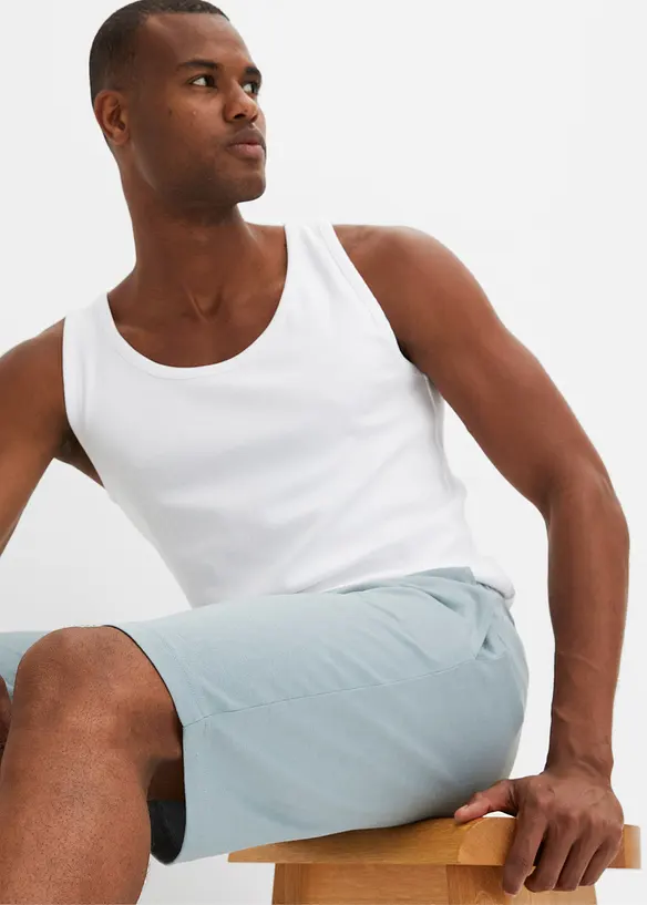 Lot de 2 bermudas en jersey léger, bonprix