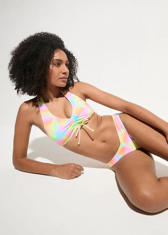 Neckholder-Bikini mit Raffung (2-tlg.Set), bonprix