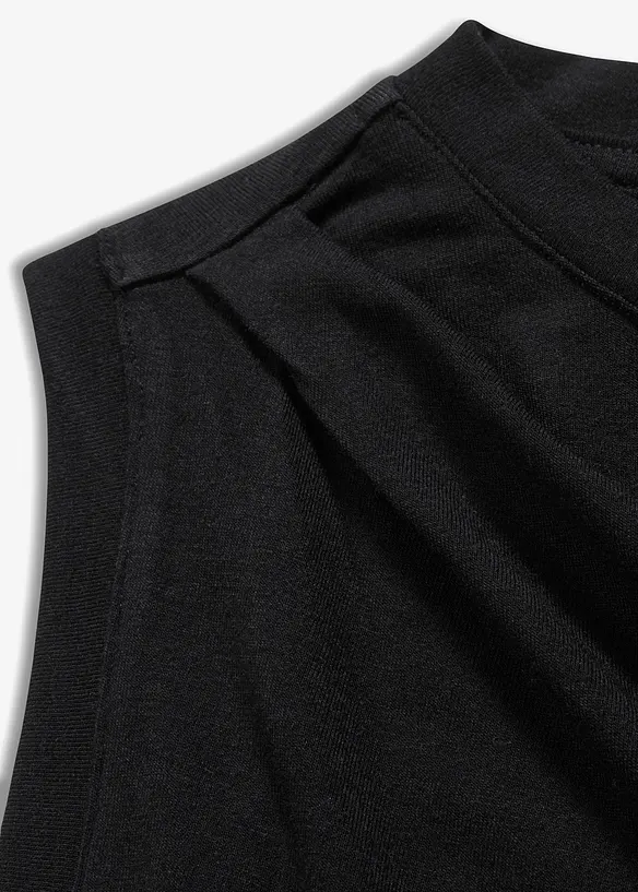 T-shirt avec drapé, bonprix