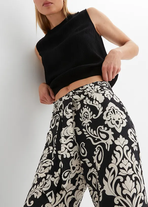 Palazzo-Hose mit Bequembund, bonprix