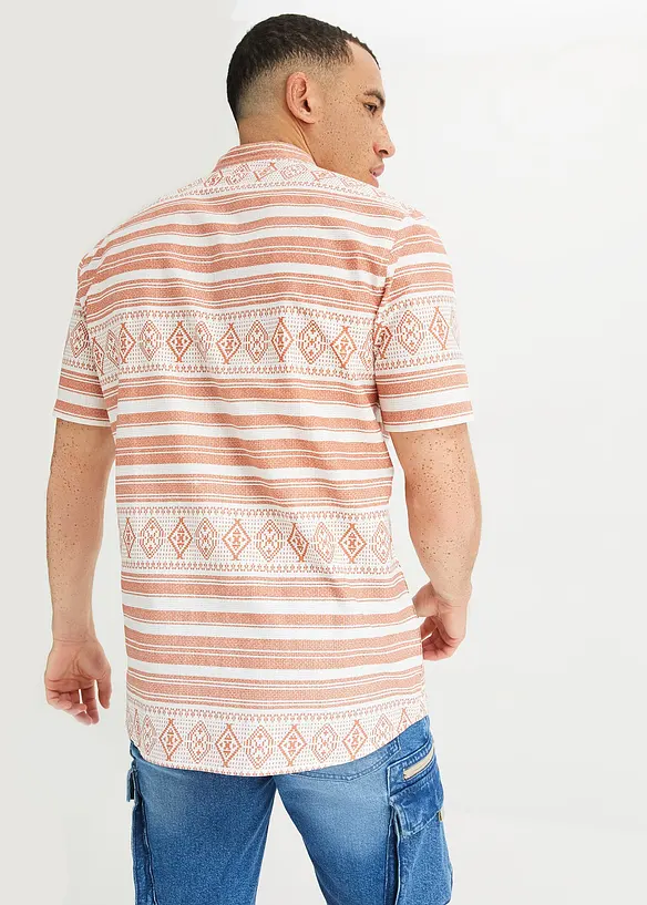 Chemise manches courtes imprimée, bonprix