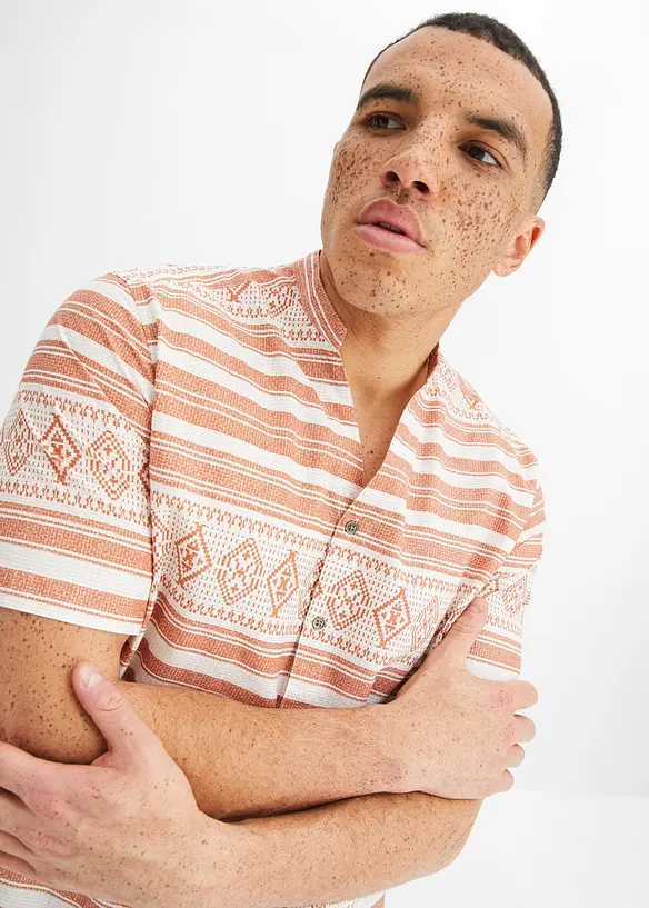 Chemise manches courtes imprimée, bonprix