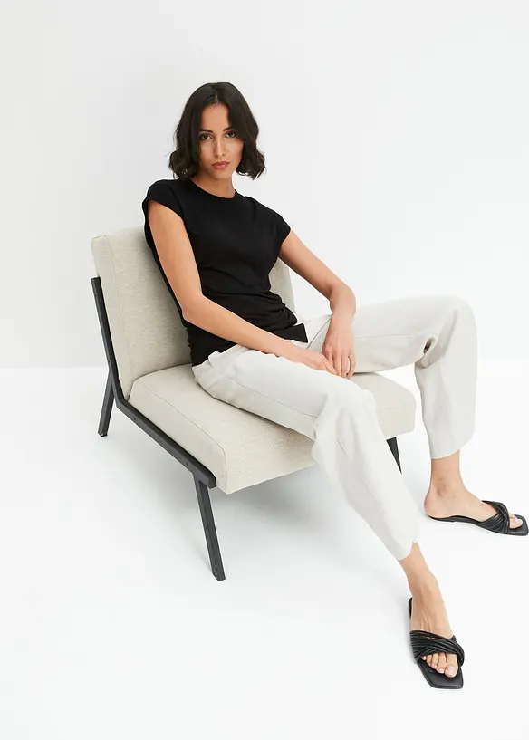 Shirt aus fließender Viskose, bonprix