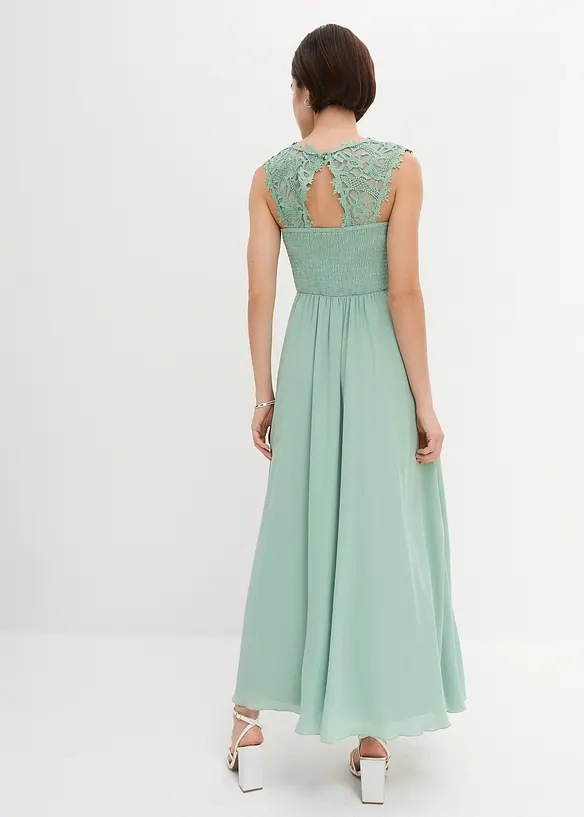 Maxikleid mit Spitze, bonprix