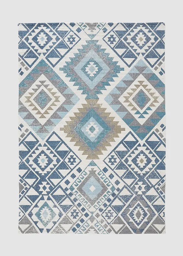 Tapis kilim intérieur et extérieur à imprimé géométrique, bonprix