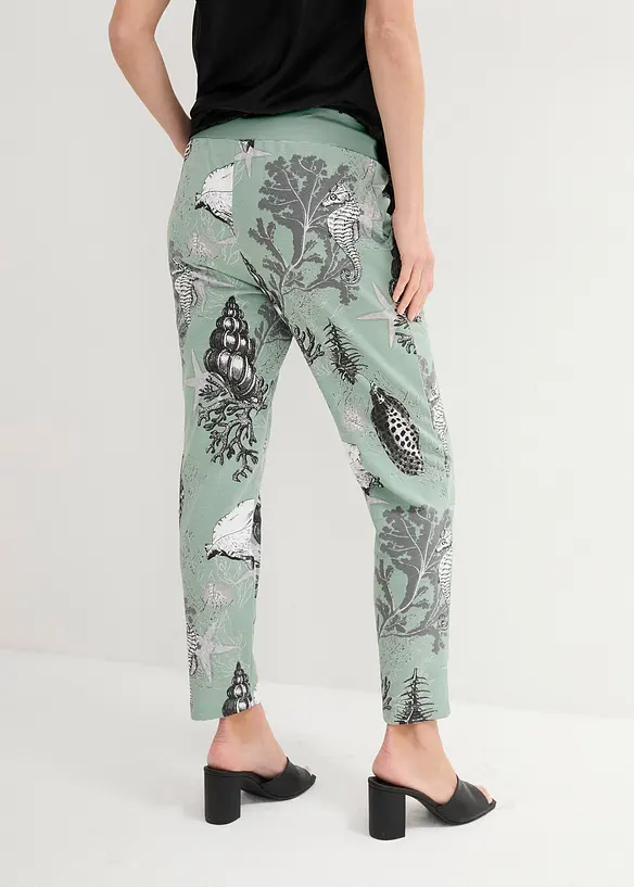 Pantalon en molleton de coton mélangé, bonprix