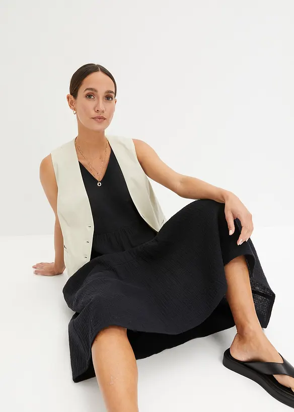 Robe en gaze de coton, bonprix