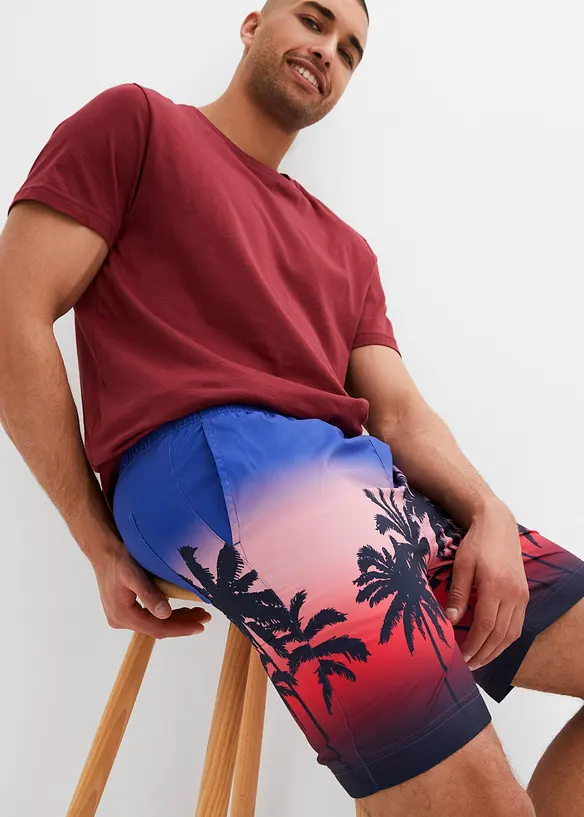 Short long de plage, bonprix