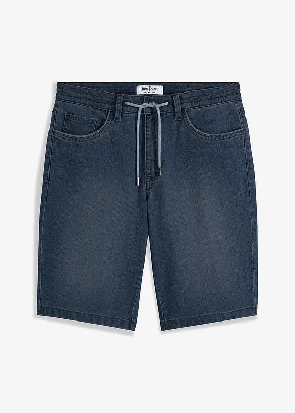 Bermuda en jean extensible, Regular Fit, John Baner JEANSWEAR