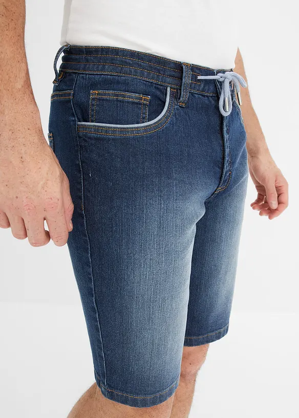 Bermuda en jean extensible, Regular Fit, John Baner JEANSWEAR