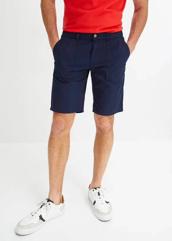 Bermuda à taille élastiquée, Regular, bonprix