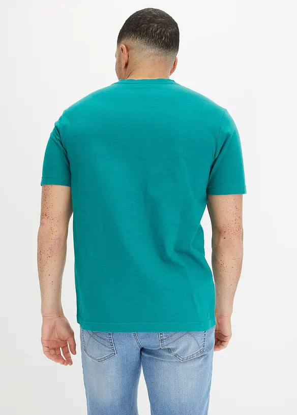 T-shirt en coton flammé, bonprix
