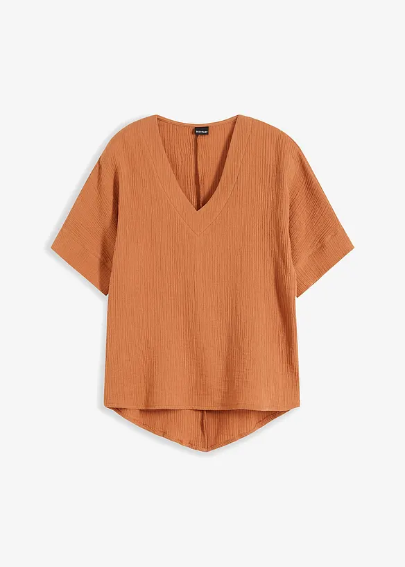 Bluse aus reiner Baumwolle, bonprix