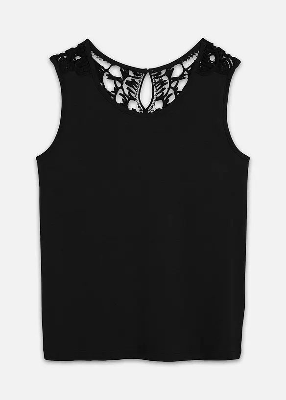 Top mit Spitze, bonprix