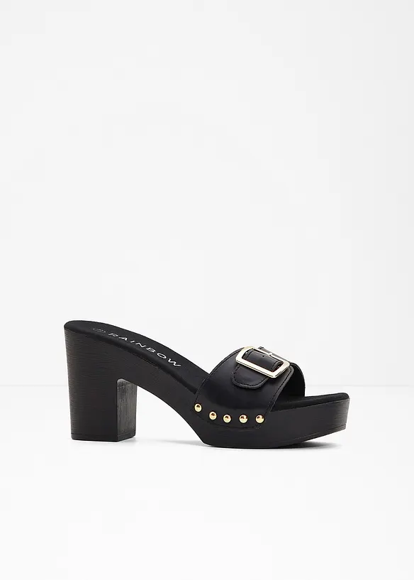 Mules sabots à talons, bonprix