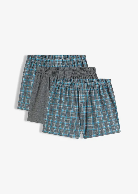 Lot de 3 caleçons en jersey, bonprix