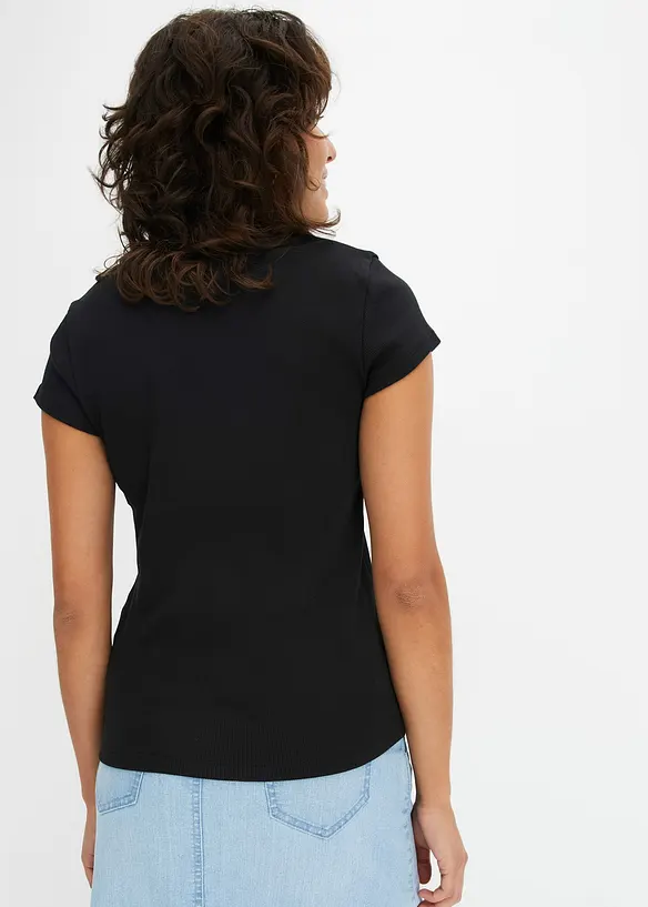 T-Shirt aus reiner Bio-Baumwolle, bonprix