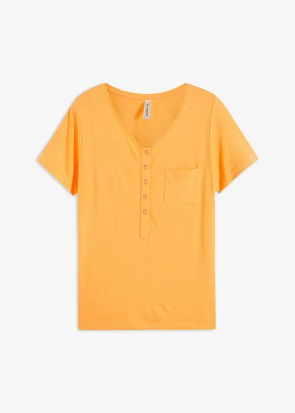 T-shirt en coton et viscose, bonprix