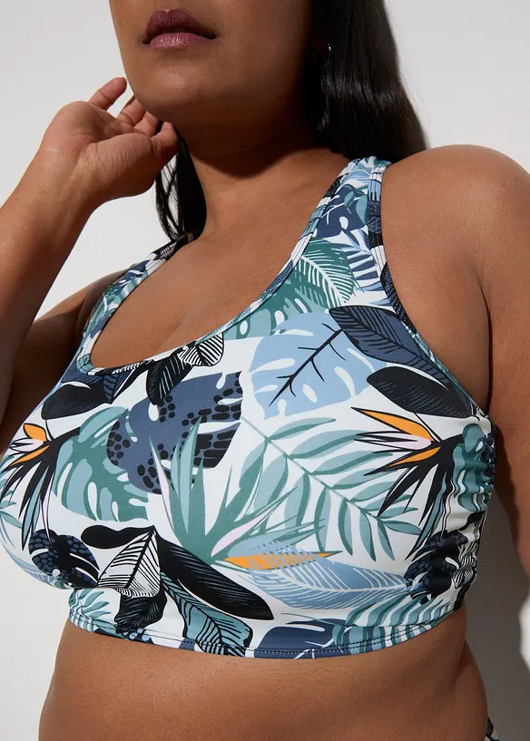 Bustier-Bikini mit gekreuzten Trägern (2-tlg.Set), bonprix