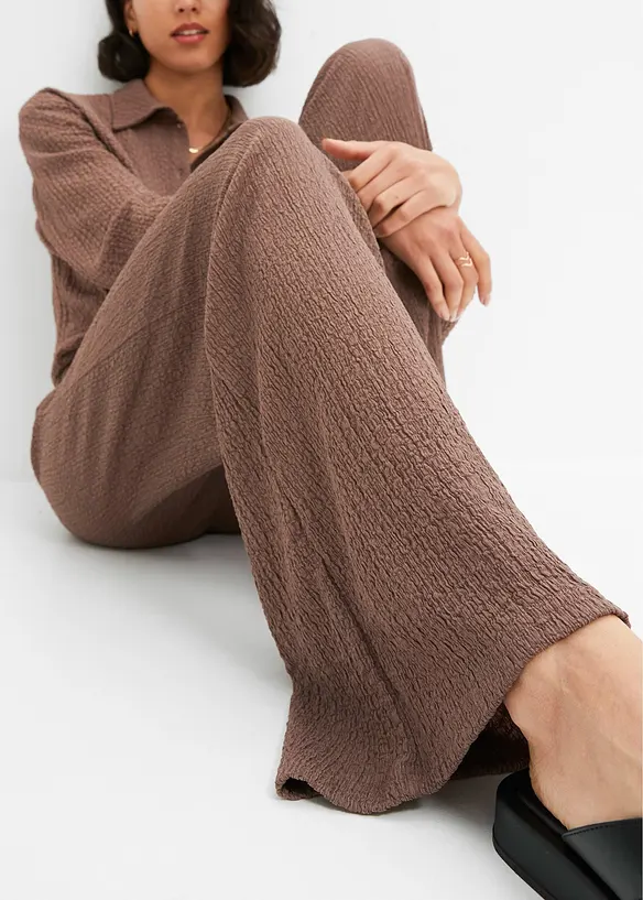 Pantalon taille élastique, bonprix