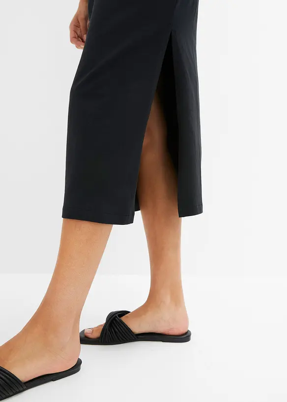 Jerseykleid aus Baumwolle mit Stretch, bonprix