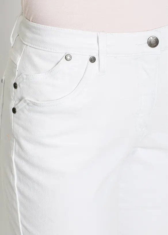 Jean corsaire, taille mi-haute, bonprix