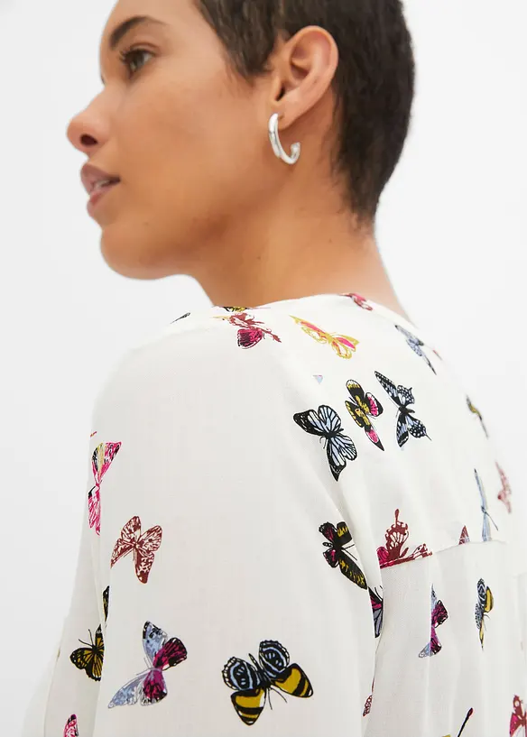 Bluse aus fließender Viskose, bonprix