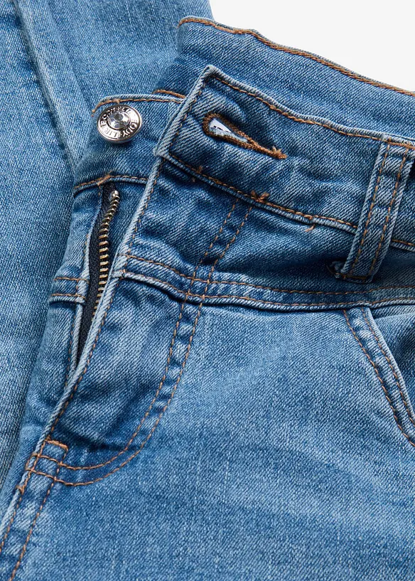 Jean skinny, taille mi-haute, raccourci, bonprix