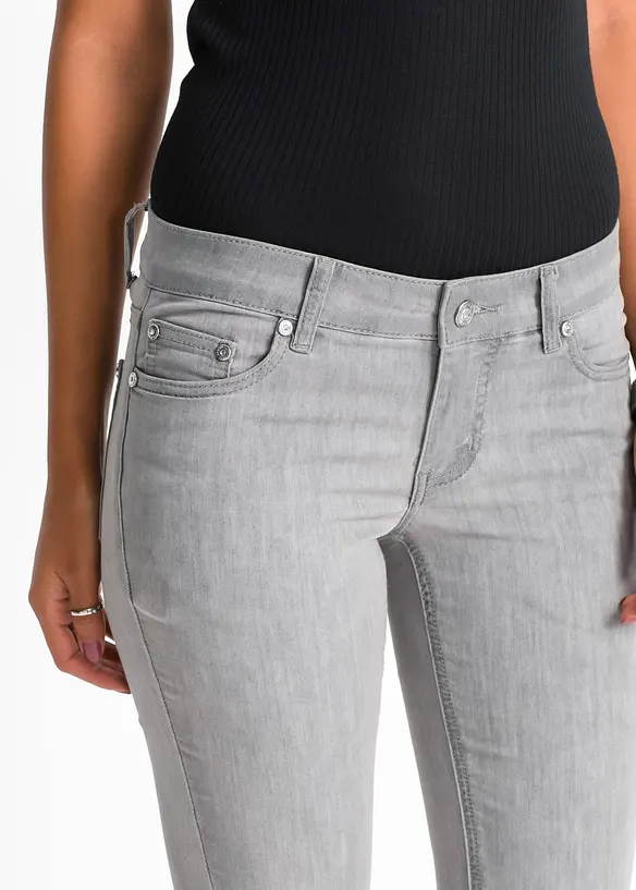 Skinny Jeans Mid Waist, Stretch, bonprix