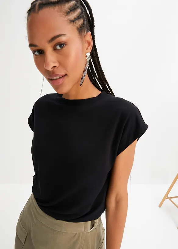 T-Shirt aus softer Viskose, bonprix